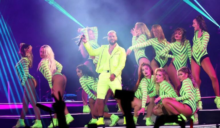 Maluma inicia gira en Mérida