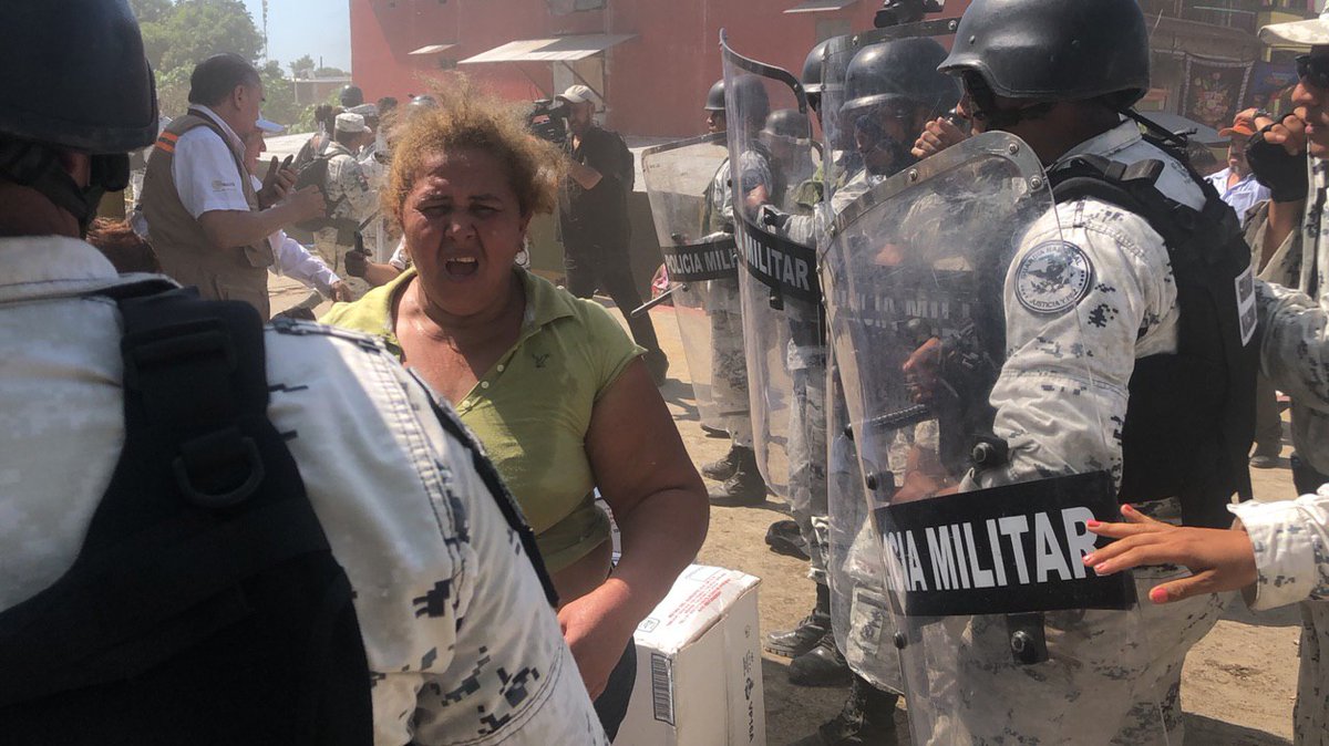 Sangra la lengua y la doble moral de Morena y de Mario Mex tras violenta represión de la Guardia Nacional en la frontera Sur