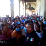 “Si no vengo a protestar me quitan mis apoyos”
