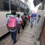 Se inició sin contratiempos la reubicación de paraderos