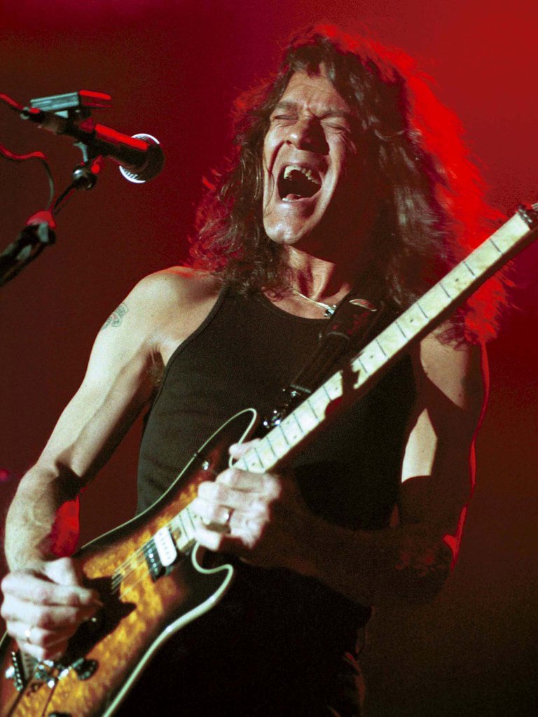 Murió a los 65 años el legendario guitarrista Eddie Van Halen