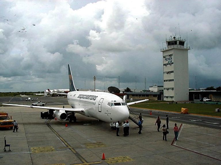 Aeropuerto de Mérida opera al 50 por ciento de su capacidad