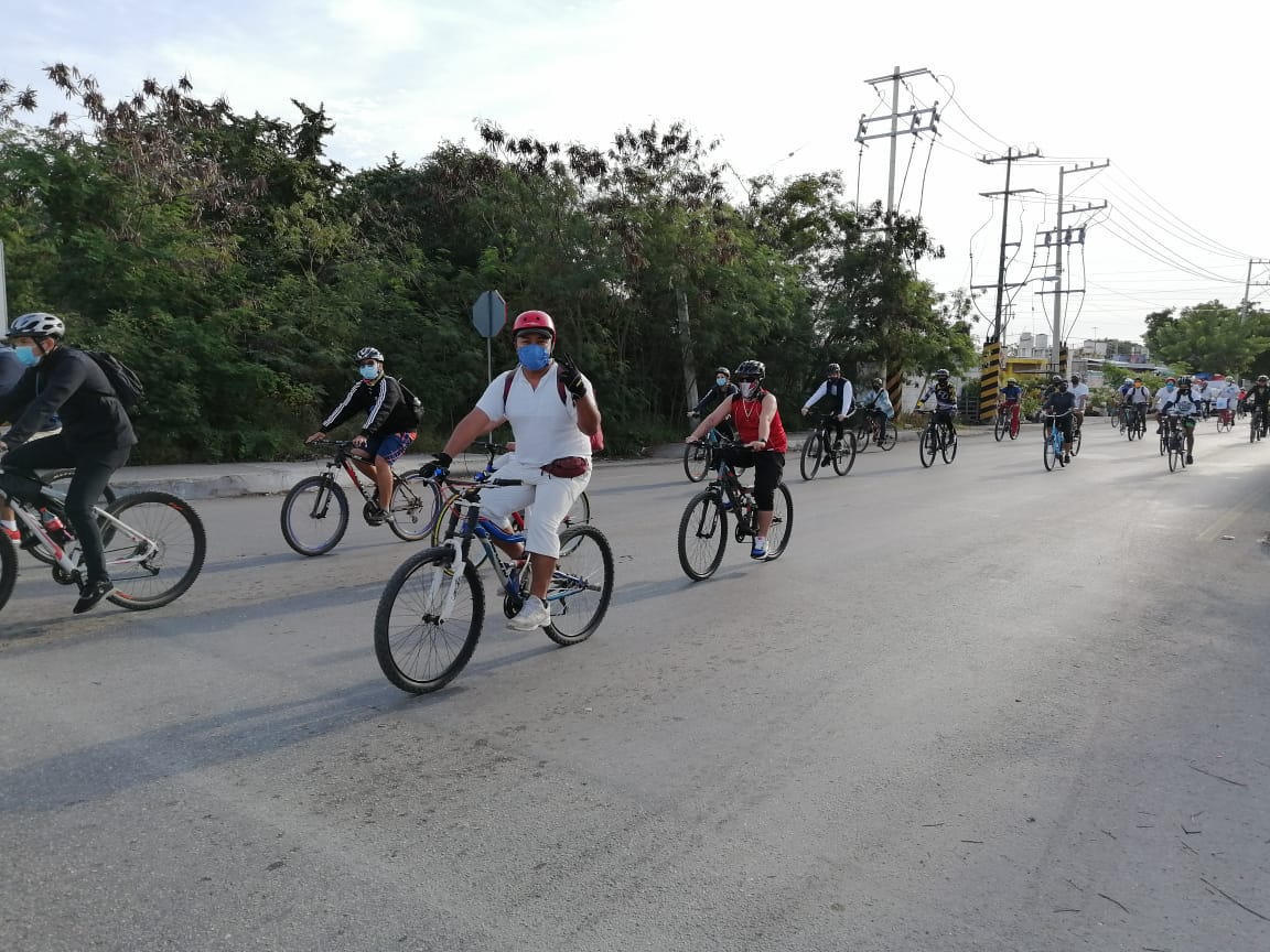 Ciclistas exigen que se respete el derecho a circular libres y seguros