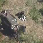 Tiger Woods se lastima las piernas en accidente automovilístico