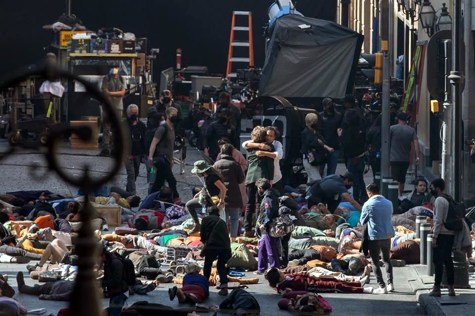 Iñárritu transforma calles del Centro Histórico de la Ciudad de México para su nueva película “Limbo”