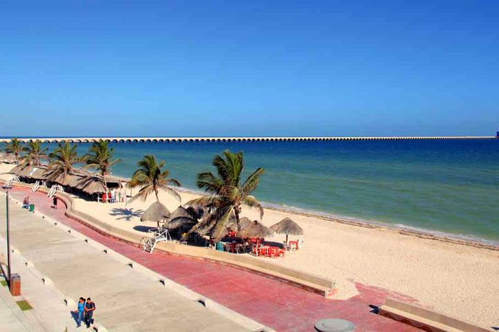 En marcha las obras en Progreso para mejorar el malecón y otras zonas