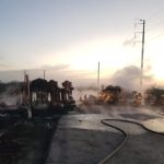 Tragedia en Nuevo León, 12 muertos por choque entre pipa de combustible y camión de transporte público