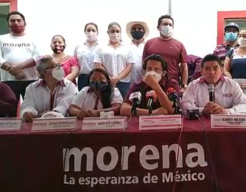 Morena Yucatán se declara en rebeldía y buscará impugnar las candidaturas impuestas