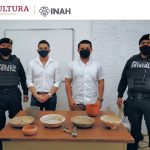 Recupera el INAH Yucatán ocho piezas arqueológicas que iban a ser comercializadas en internet