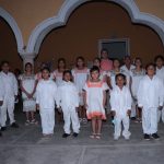 Canaive Delegación Yucatán dona vestuario a los integrantes del Coro Infantil “Túumben K’aay” de Kinchil