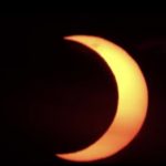 El eclipse anular de Sol dejó ver un “anillo de fuego’” en el cielo