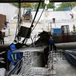 Siguen con la rehabilitación del paso deprimido