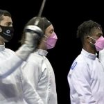 Esgrimistas estadounidenses protestaron contra otro compañero acusado de abuso sexual