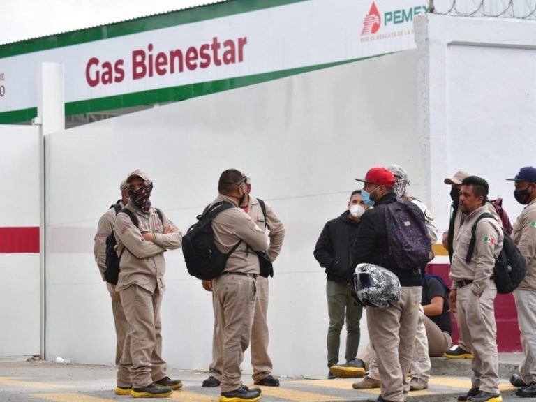 Apenas inicia y el Gas Bienestar ya está en paro de labores de trabajadores en Iztacalco