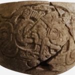 Descubren milenaria vasija con escritura jeroglífica en obras del Tren Maya, en Yucatán