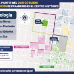 A partir del 2 de octubre comienza el acercamiento en el Centro Histórico de las zonas de ascenso y descenso de 150 rutas de transporte público