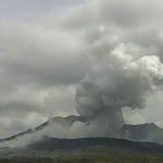 Otro volcán hace erupción, ahora el Monte Aso en Japón