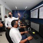 El Gobernador Mauricio Vila Dosal supervisa el Centro de Control y Monitoreo del sistema de transporte público “Va y ven”