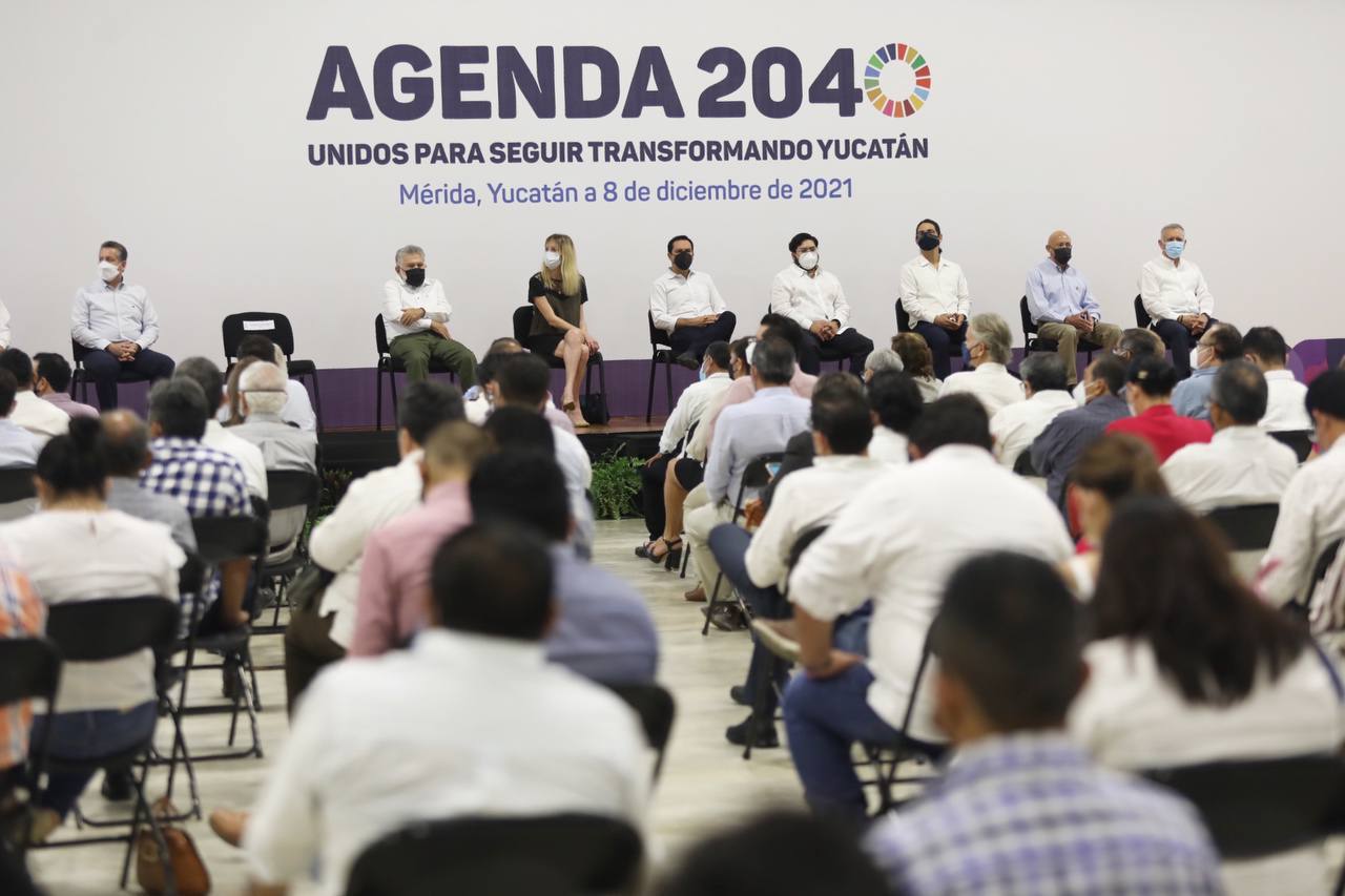 El Gobernador Mauricio Vila Dosal presenta la Agenda 2040, iniciativa que escuchará las voces de todos para construir el Yucatán del futuro