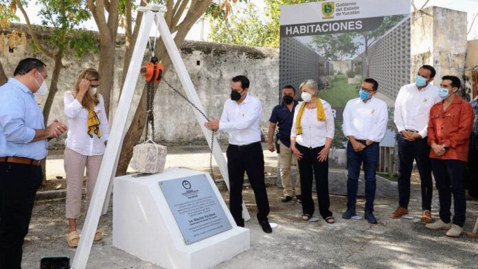 Se inicia la construcción del Albergue de la Asociación Mexicana de Ayuda a Niños con Cáncer (Amanc) Yucatán.