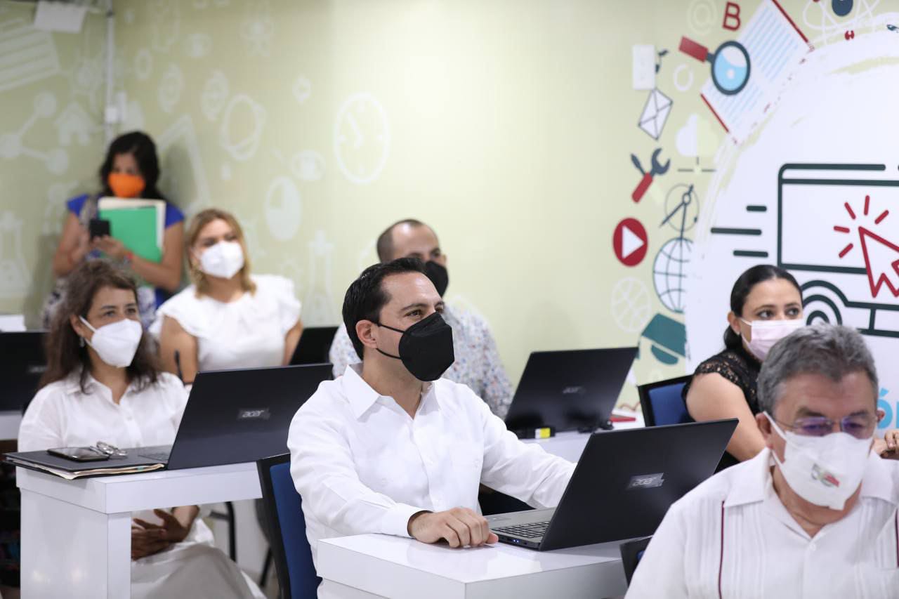 Abrirán aulas virtuales de bachillerato en 4 municipios, con lo que Yucatán alcanzará la cobertura total en el nivel medio superior