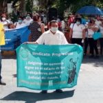 Trabajadores del Poder Judicial del Estado y maestros acusan desfalco al Isstey