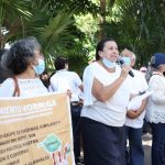 Docentes y trabajadores del Poder Judicial exigen una reforma equilibrada al Isstey
