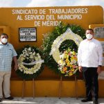 Rinden tributo a las empleadas y empleados que cumplieron en hacer una mejor Mérida