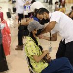 Acuden personas de 18 a 39 años de Mérida a recibir la cuarta dosis de refuerzo contra el Coronavirus￼