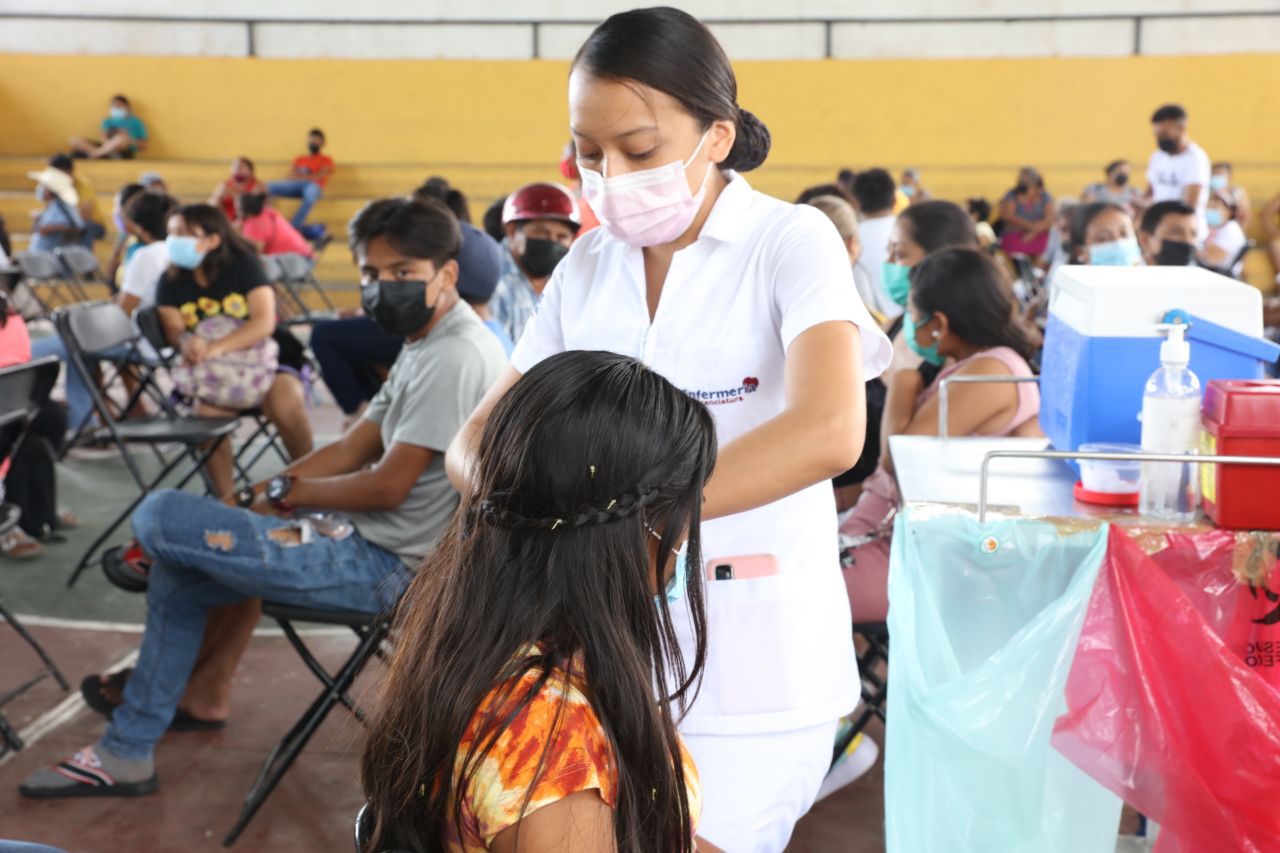 En Yucatán, la vacunación de menores de 5 a 11 años comenzará el martes 28 de junio en Espita￼