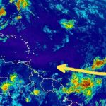 Lluvias dispersas podrían volverse un ciclón y amenazan el Caribe