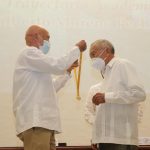 El Ingeniero Luis Gilberto Moreno Pech recibe homenaje en la UADY