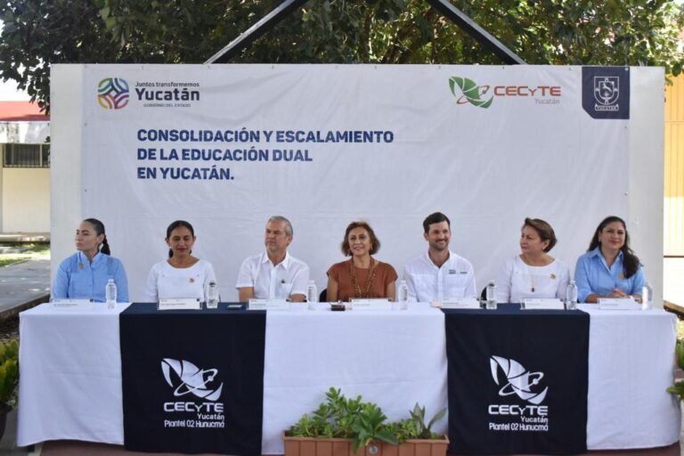 Alumnos del Cecytey se suman al programa de Educación Dual en Yucatán