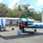 Aterriza de emergencia de avioneta de la escuela ”iFLY” en la Mérida-Campeche