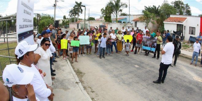 Edwin Bojórquez pone en marcha trabajos de mejoramiento en los fraccionamientos El Encanto y Residencial