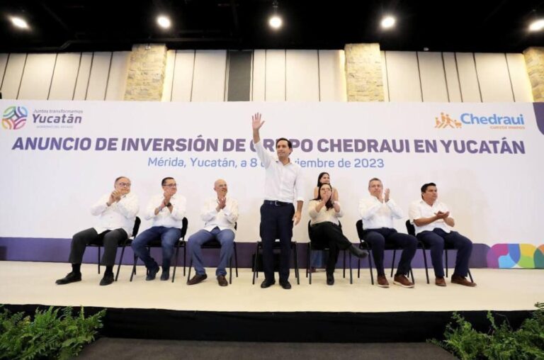 Vila anuncia una inversión de más de 3,600 millones de pesos de Grupo Chedraui