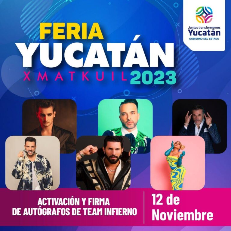 Fiesta y alegría para toda la familia en la Feria Yucatán Xmatkuil 2023