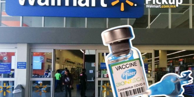 La vacuna Covid de Pfizer llega a Walmart