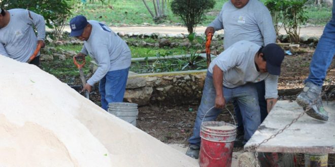 Dan inicio los trabajos de recuperación del Parque Ecológico de Umán