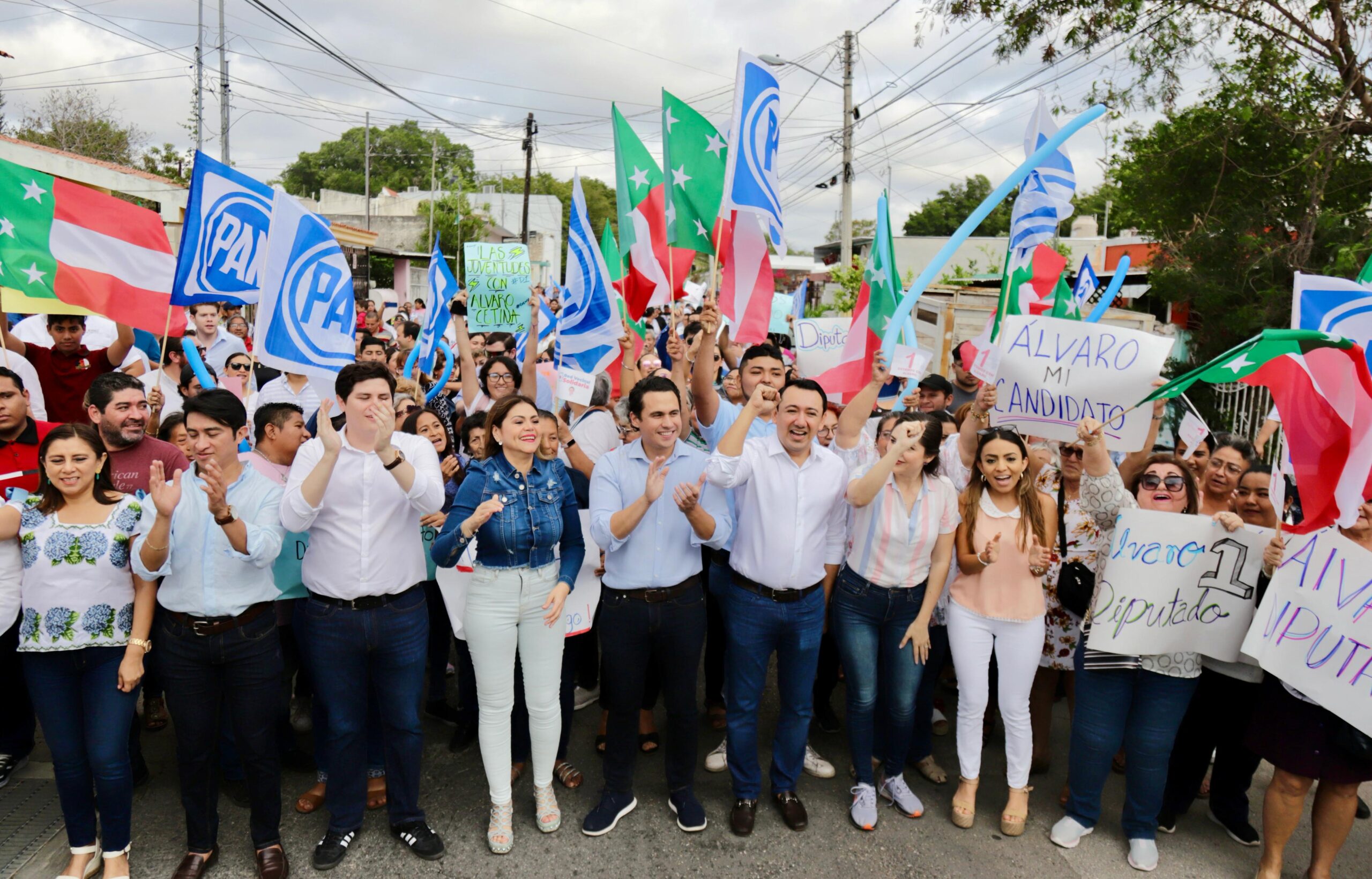 Álvaro Cetina Puerto se lanza con todo al Distrito Uno