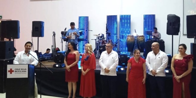 Realizan Cena de Gala de la Cruz Roja en Progreso