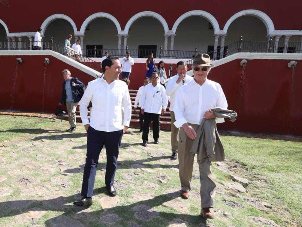 El Gobernador Vila Dosal brinda a los Reyes de Suecia un almuerzo con los guisos emblemáticos de Yucatán