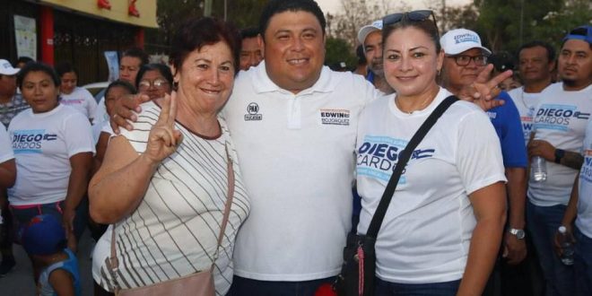 Edwin Bojórquez se compromete a seguir trabajando por la mejor versión de Kanasín en los próximos tres años