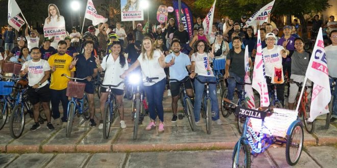 Con “Mejor en Bici”, Cecilia Patrón se compromete a fomentar y reforzar el programa municipal de bicicletas