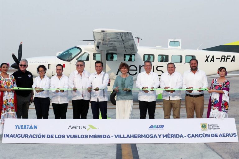 Yucatán, cada vez más conectado por vía aérea