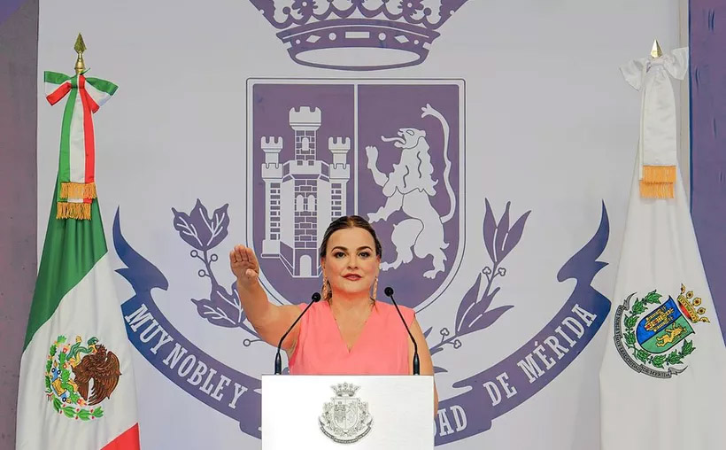 Cecilia Patrón rinde protesta como Alcaldesa de Mérida