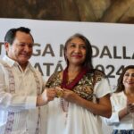 Medalla Yucatán 2024 para defensora del teatro y lengua maya