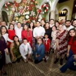 El Gobernador Joaquín Díaz Mena encabeza el encendido del tradicional Árbol de Navidad en Palacio de Gobierno