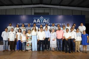 Ediles panistas presentan la asociación ‘Alcaldesas y Alcaldes por Yucatán’ para promover una agenda municipalista en beneficio de las y los yucatecos.
