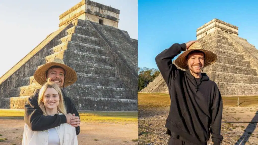 MrBeast explora Chichén Itzá y recibe respaldo del gobierno de Yucatán MrBeast explora Chichén Itzá y recibe respaldo del gobierno de Yucatán